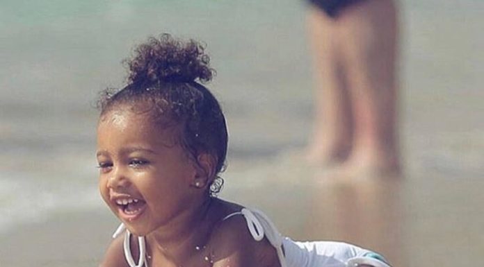 North West in a Beautiful Shot on Instagram