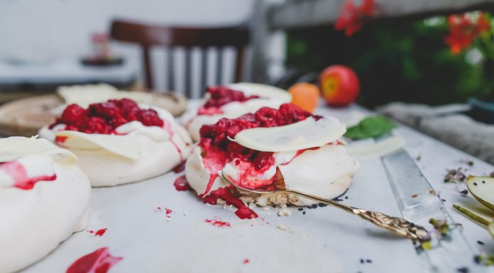 Every Day is Dessert Day: Pavlova Cake With Caramelized Apples